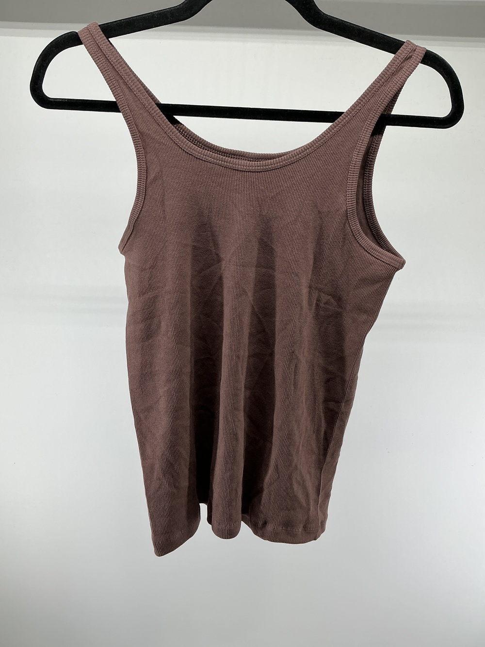 Organic Cotton Micro-Rib Scoop Neck Tank